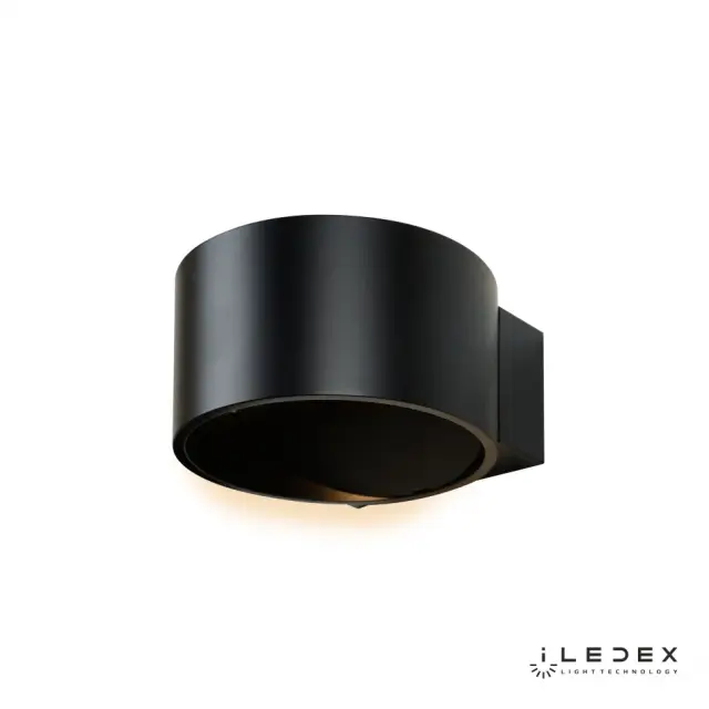 Бра iLedex ZD8092-5W BK LYRA — черный, ракурс 3