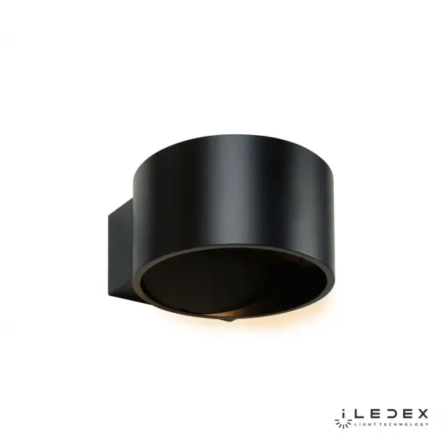 Бра iLedex ZD8093-6W BK LYRA — черный, ракурс 2
