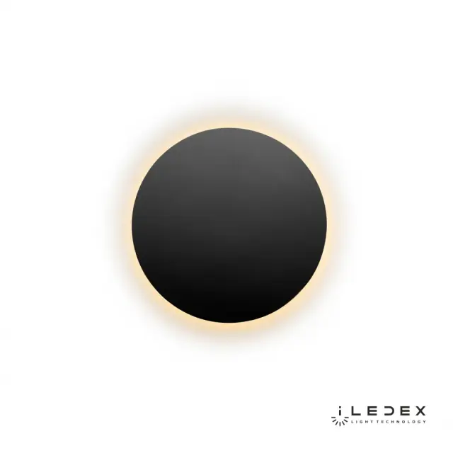 Бра iLedex ZD8102-12W BK LUNAR — черный, ракурс 3