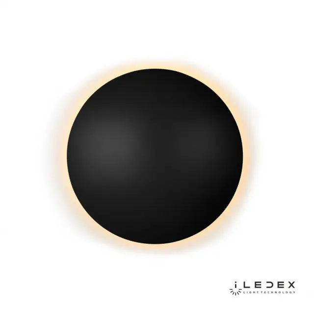 Бра iLedex ZD8102-18W BK LUNAR — черный, ракурс 2