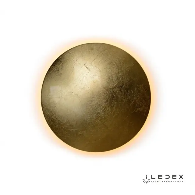 Бра iLedex ZD8102-18W Gold LUNAR — золотой, ракурс 2