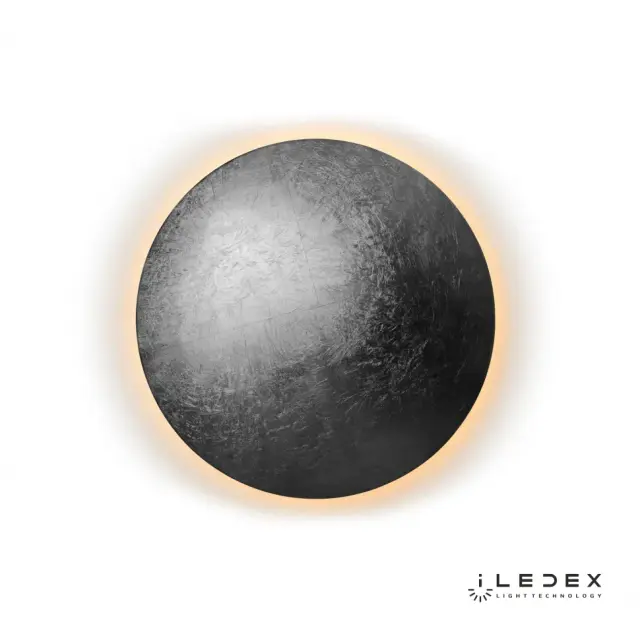 Бра iLedex ZD8102-18W Silver LUNAR — серебряный, ракурс 2