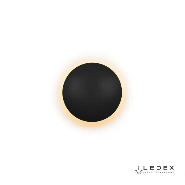 Бра iLedex ZD8102-6W BK LUNAR — черный, ракурс 2