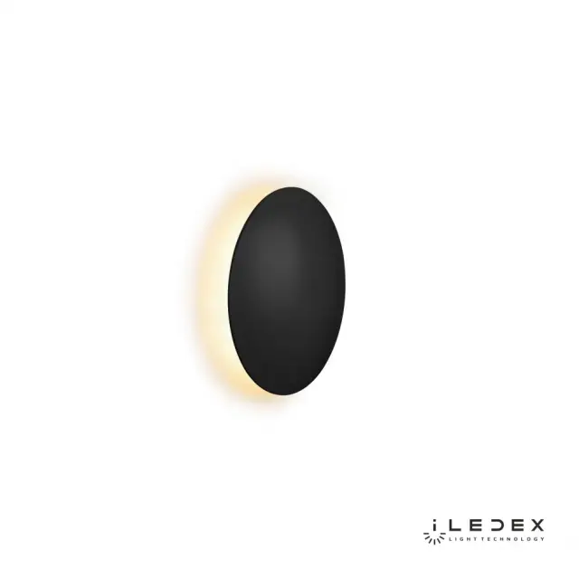 Бра iLedex ZD8102-6W BK LUNAR — черный, ракурс 3