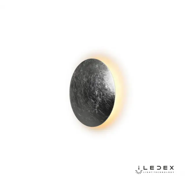 Бра iLedex ZD8102-6W Silver LUNAR — серебряный, ракурс 3