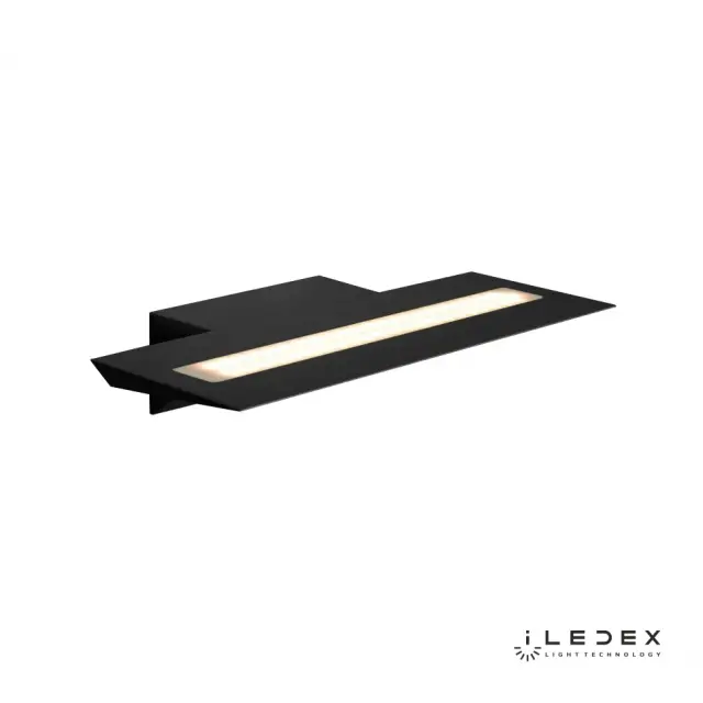 Бра iLedex ZD8114-9W BK IMAGE — черный, ракурс 2