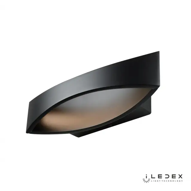 Бра iLedex ZD8118-8W BK LINE — черный, ракурс 3