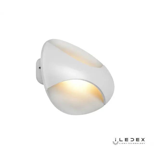 Бра iLedex ZD8151-5W WH FLUX — белый, ракурс 3