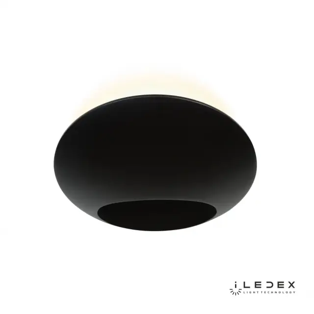 Бра iLedex ZD8152-6W BK LIGHT FLUX — черный, ракурс 2