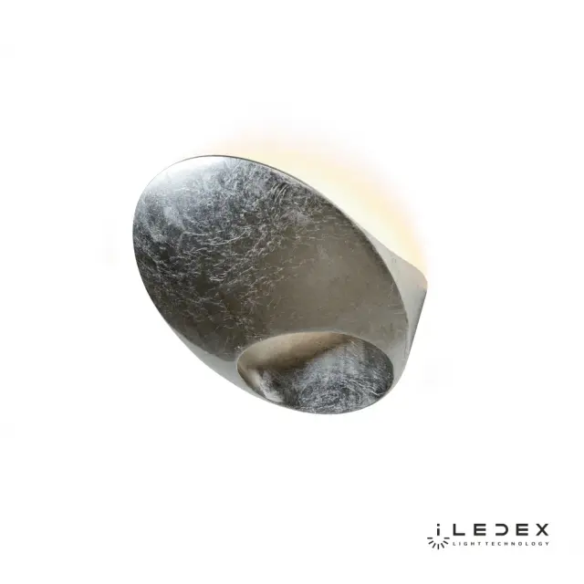 Бра iLedex ZD8152-6W Silver LIGHT FLUX — серебряный, ракурс 3