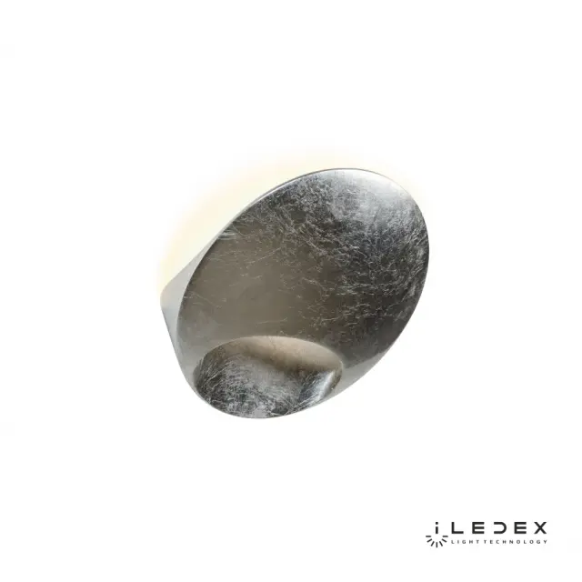 Бра iLedex ZD8152-6W Silver LIGHT FLUX — серебряный, ракурс 4
