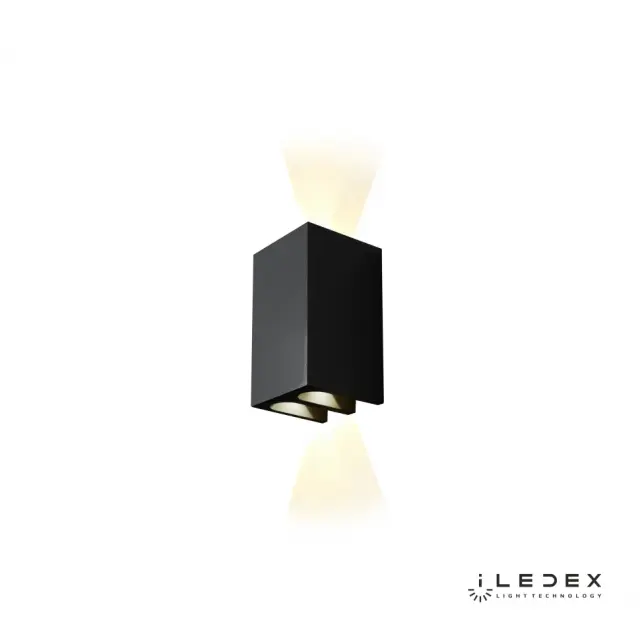 Бра iLedex ZD8160-12W BK DOUBLE — черный