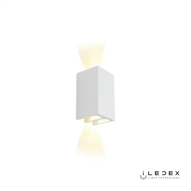 Бра iLedex ZD8160-12W WH DOUBLE — белый, ракурс 3