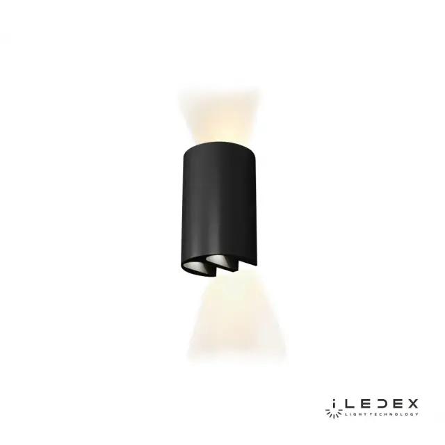 Бра iLedex ZD8161-12W BK DOUBLE — черный