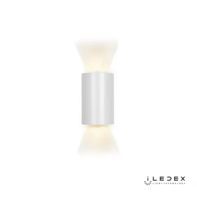 Бра iLedex ZD8161-12W WH DOUBLE — белый, ракурс 2