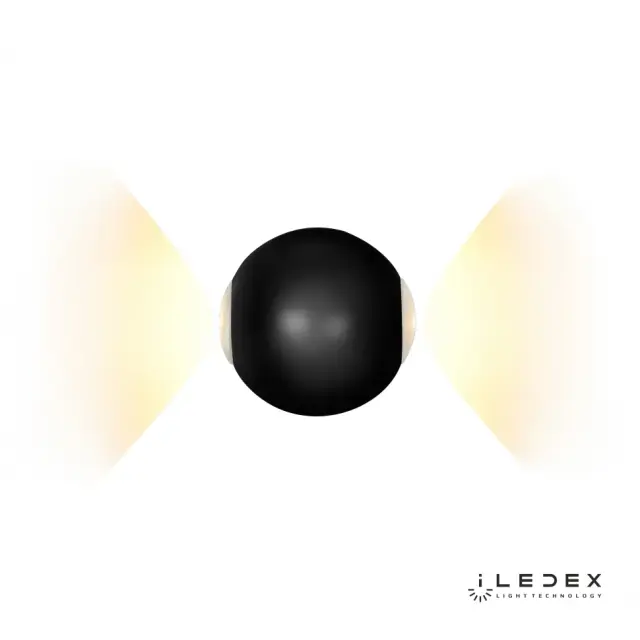 Бра iLedex ZD8168-6W BK RAINBOW — черный