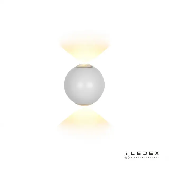 Бра iLedex ZD8168-6W WH RAINBOW — белый, ракурс 2
