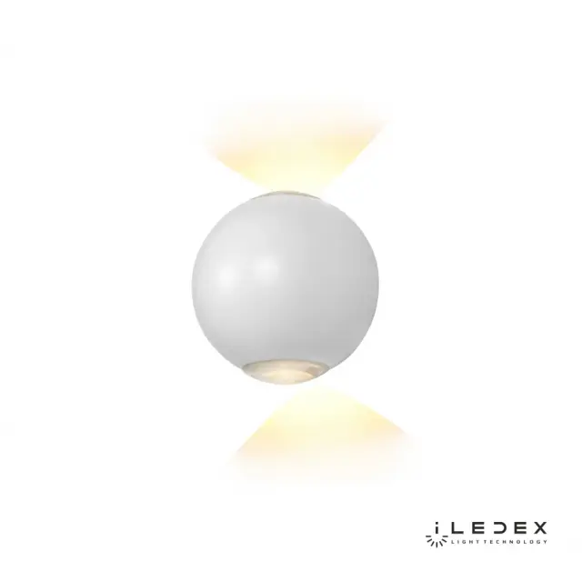 Бра iLedex ZD8168-6W WH RAINBOW — белый, ракурс 3