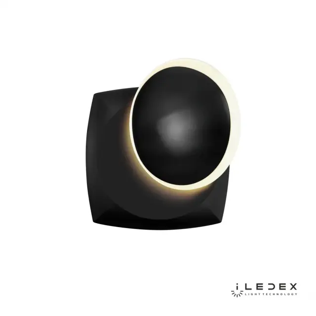 Бра iLedex ZD8172-6W BK REVERSAL — черный, ракурс 3