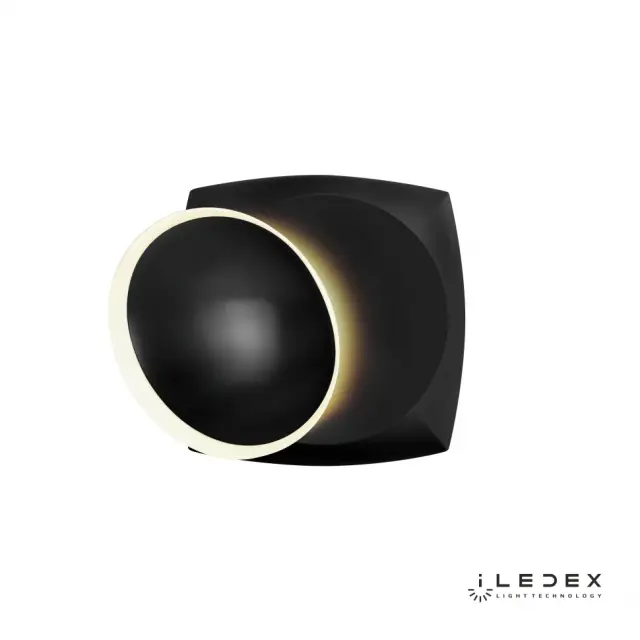 Бра iLedex ZD8172-6W BK REVERSAL — черный, ракурс 5