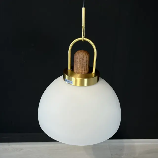 Светильник Imperium Loft 101295-26 ARC GLOBE — латунь, ракурс 3