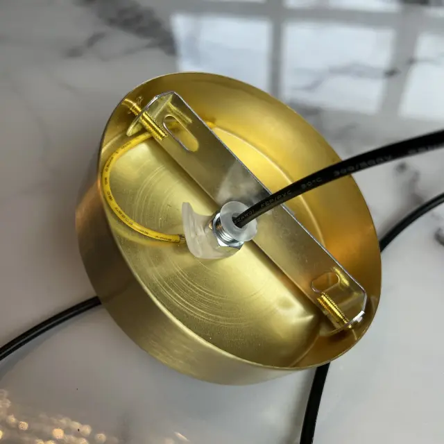 Светильник Imperium Loft 101295-26 ARC GLOBE — латунь, ракурс 9
