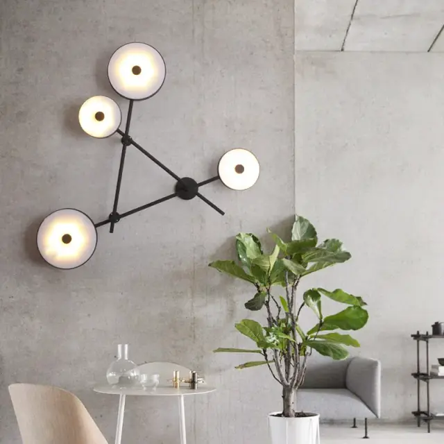 Бра Imperium Loft 101537-26 IRIDE BERNHARDT DOTS — черный, ракурс 24
