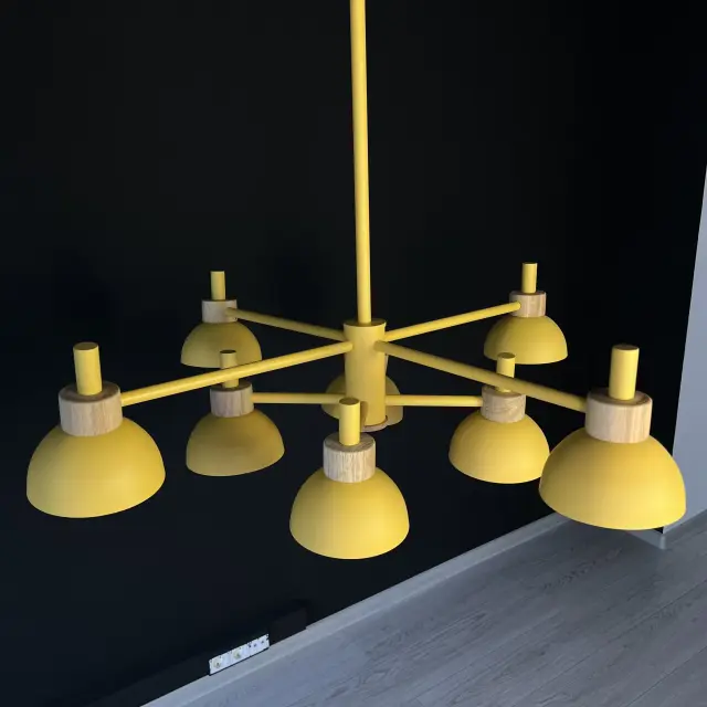 Люстра Imperium Loft 101568-26 FANTA — желтый, ракурс 10