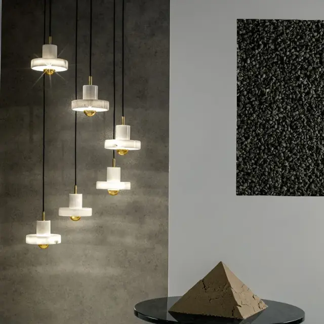 Светильник Imperium Loft 101775-26 STONE PENDANT — золотой, ракурс 11