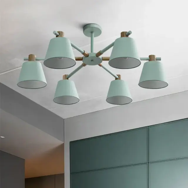 Люстра Imperium Loft 101824-26 NATURA — синий, ракурс 11