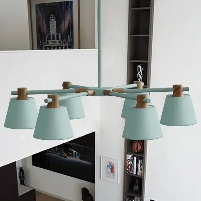 Люстра Imperium Loft 101824-26 NATURA — синий, ракурс 12