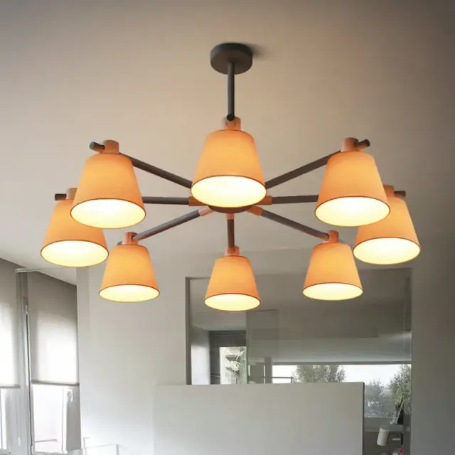 Люстра Imperium Loft 101827-26 NATURA — серый, ракурс 11