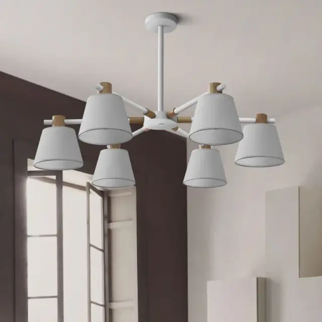 Люстра Imperium Loft 101827-26 NATURA — серый, ракурс 13