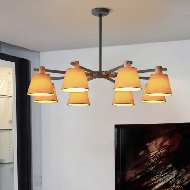Люстра Imperium Loft 101827-26 NATURA — серый, ракурс 16
