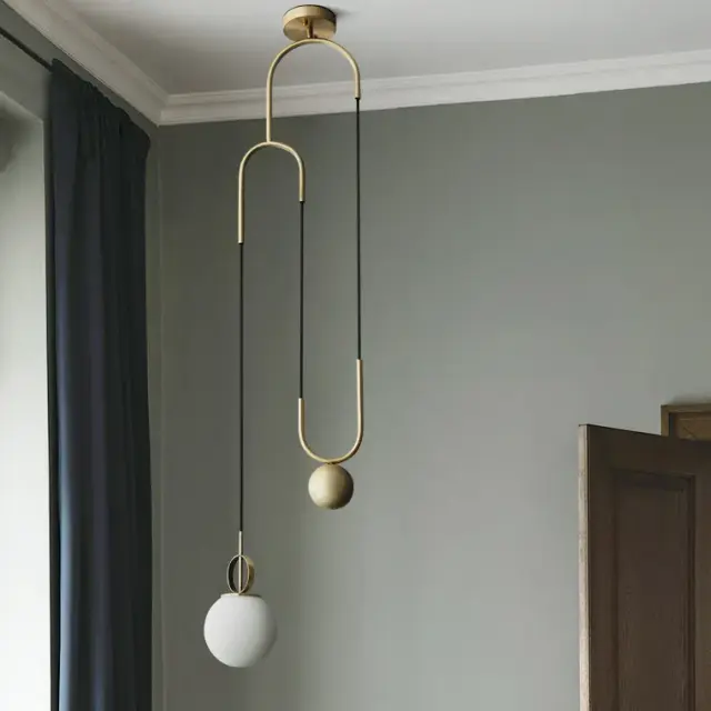 Светильник Imperium Loft 101835-26 NEWTON — латунь, ракурс 14