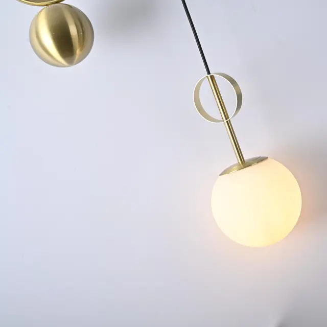 Светильник Imperium Loft 101835-26 NEWTON — латунь, ракурс 4