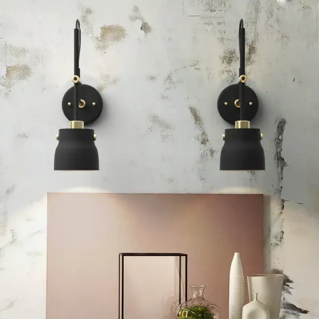 Бра Imperium Loft 101954-26 RAM — черный, ракурс 19