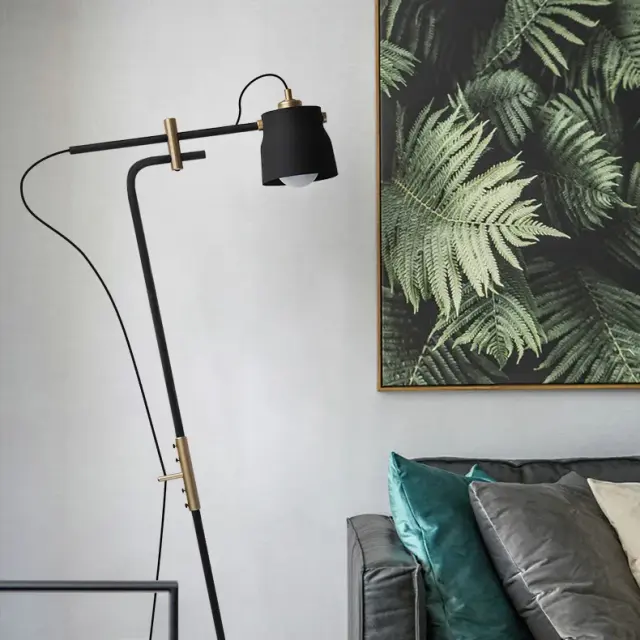 Торшер Imperium Loft 101955-26 RAM — черный, ракурс 24