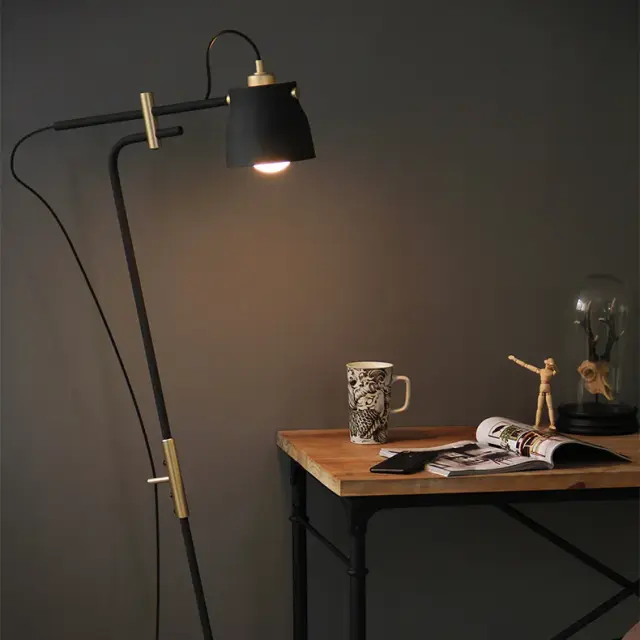 Торшер Imperium Loft 101955-26 RAM — черный, ракурс 28
