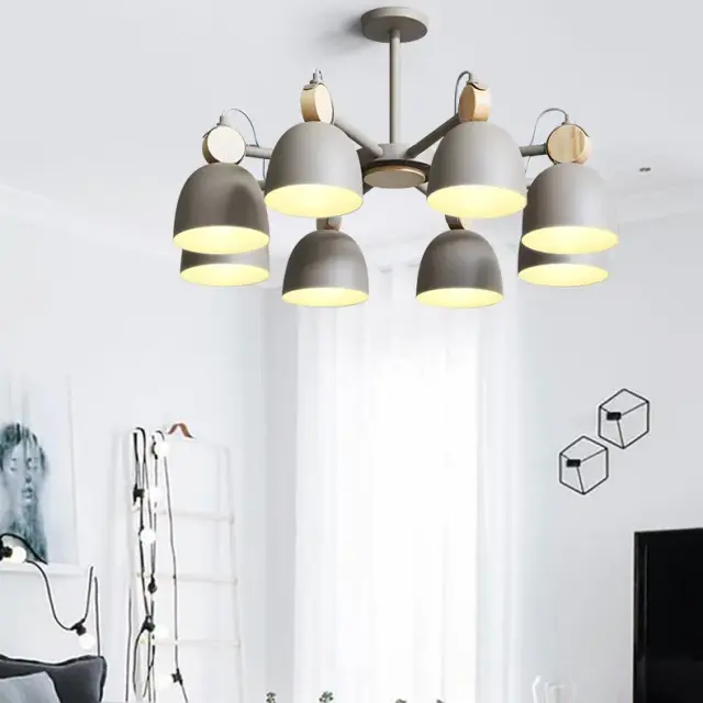 Люстра Imperium Loft 101991-26 ROLLA — серый, ракурс 27
