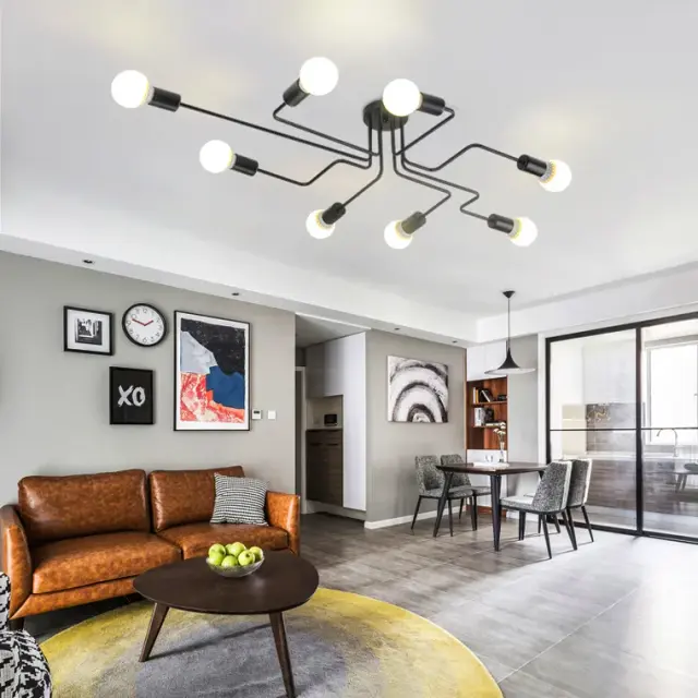 Люстра Imperium Loft 102019-26 SCHEME — черный, ракурс 11