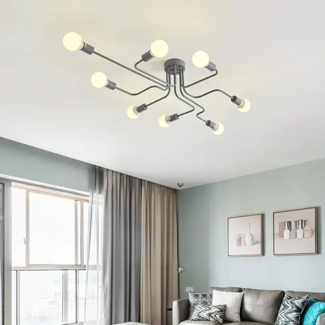 Люстра Imperium Loft 102022-26 SCHEME — серый, ракурс 2