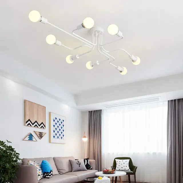 Люстра Imperium Loft 102026-26 SCHEME — белый, ракурс 2