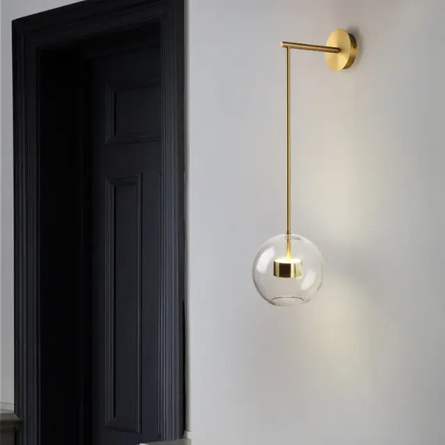 Бра Imperium Loft 133216-22 BUBBLE — золотой, ракурс 3