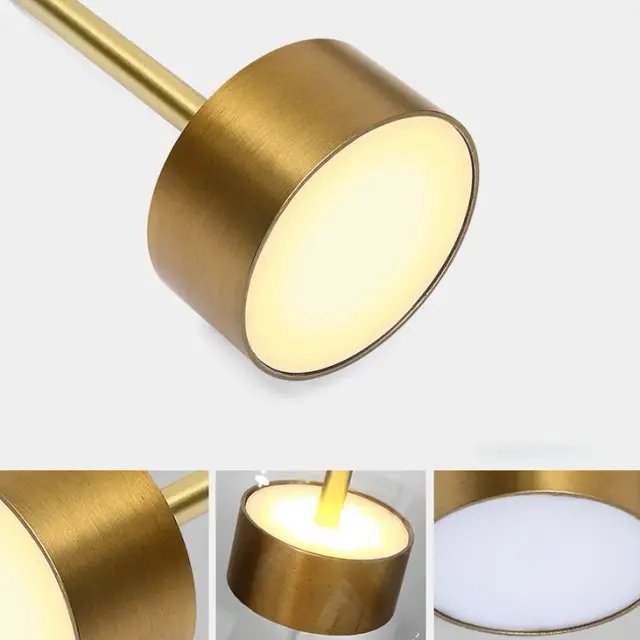 Бра Imperium Loft 133216-22 BUBBLE — золотой, ракурс 4