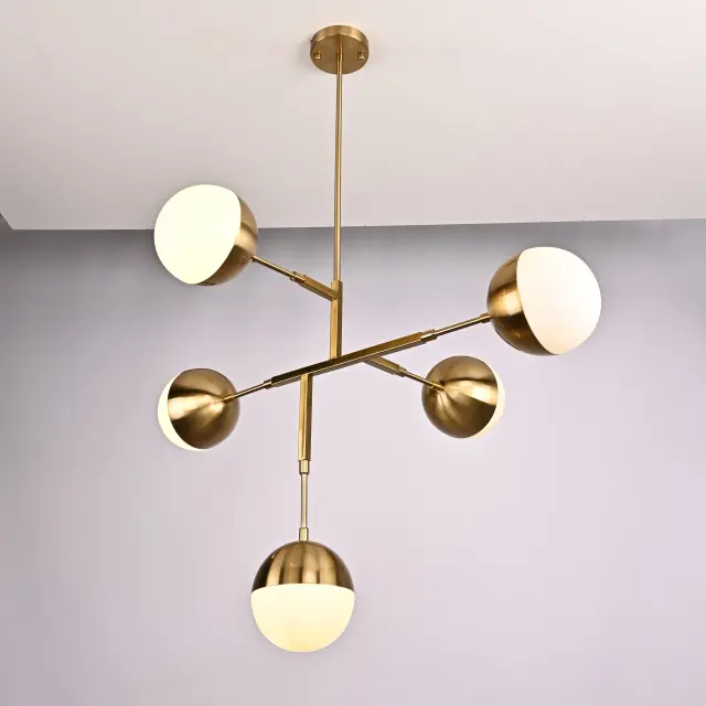 Люстра Imperium Loft 140552-26 BALL — латунь, ракурс 2