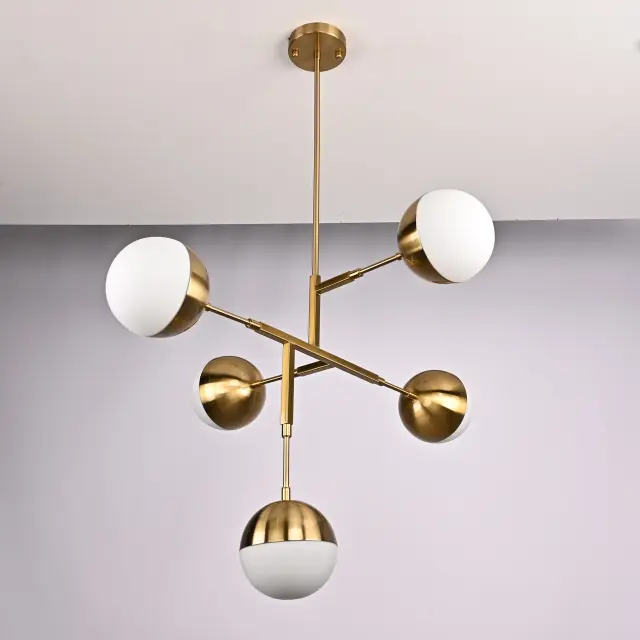 Люстра Imperium Loft 140552-26 BALL — латунь, ракурс 7