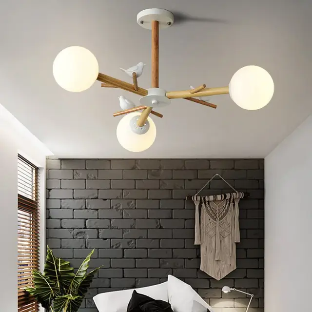 Люстра Imperium Loft 140682-26 FINCH — бежевый, ракурс 8