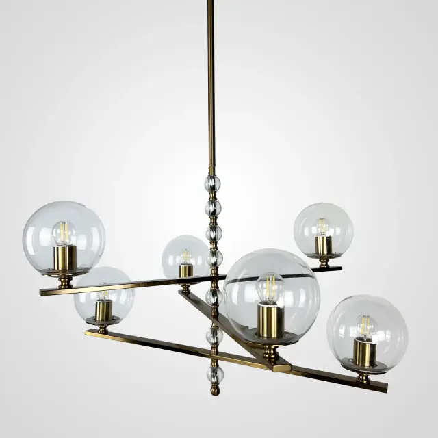 Люстра Imperium Loft 140707-26 FONDO — золотой, ракурс 3