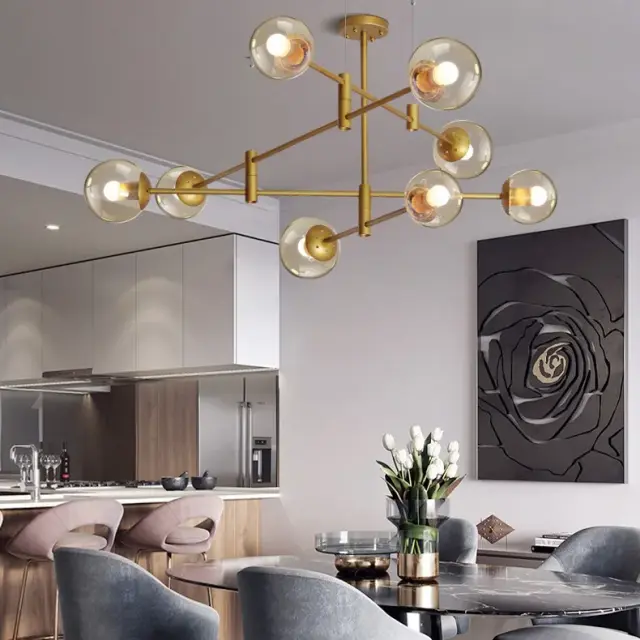 Люстра Imperium Loft 140725-26 GAP — золотой, ракурс 3